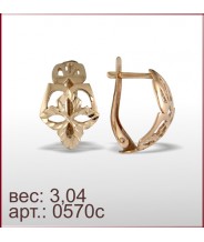 Серьги 0570с