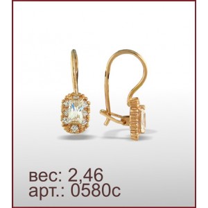 Серьги 0580с