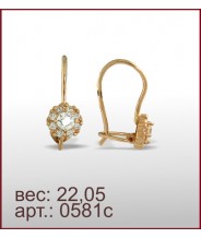 Серьги 0581с
