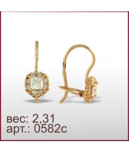 Серьги 0582с