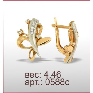 Серьги 0588с