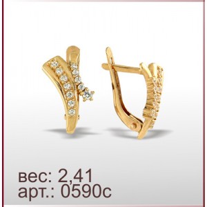 Серьги 0590с