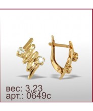 Серьги 0649с