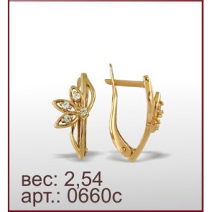 Серьги 0660с