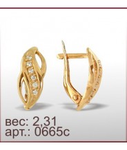 Серьги 0665с