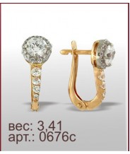 Серьги 0676с
