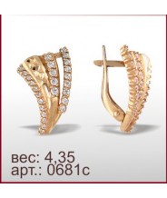 Серьги 0681с