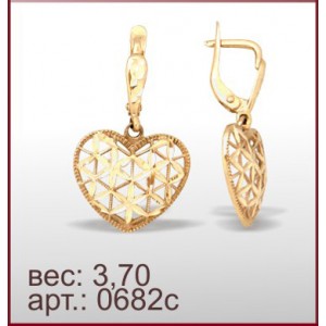 Серьги 0682с