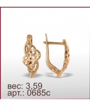 Серьги 0685с