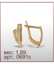 Серьги 0691с