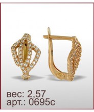 Серьги 0695с