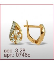 Серьги 0746с