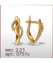 Серьги 0751с