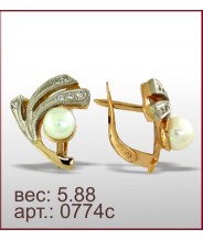 Серьги 0774с Серьги 0774с
