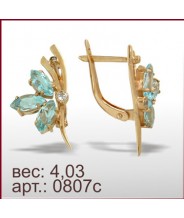 Серьги 0807с Серьги 0807с