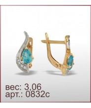 Серьги 0832с Серьги 0832с