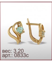 Серьги 0833с Серьги 0833с