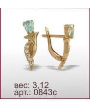 Серьги 0843с Серьги 0843с