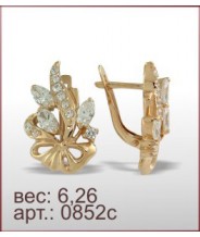 Серьги 0852с Серьги 0852с