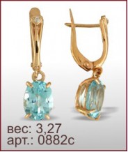 Серьги 0882с