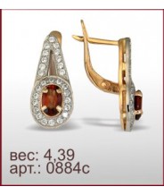 Серьги 0884с
