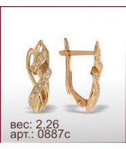 Серьги 0887с