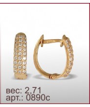 Серьги 0890с