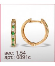 Серьги 0891с