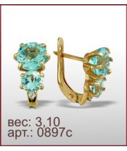 Серьги 0897с