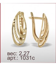 Серьги 1031с