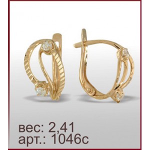 Серьги 1046с
