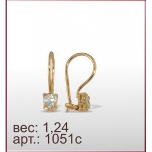 Серьги 1051с
