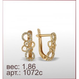Серьги 1072с
