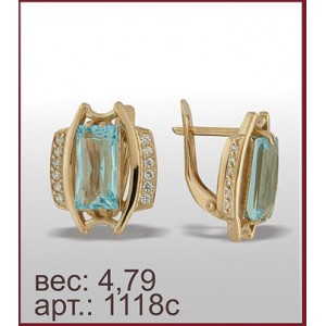 Серьги 1118с