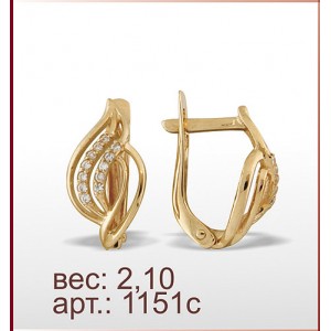 Серьги 1151с