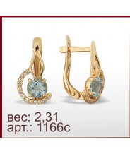 Серьги 1166с