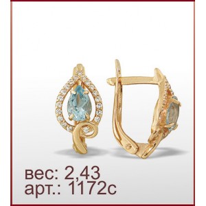 Серьги 1172с