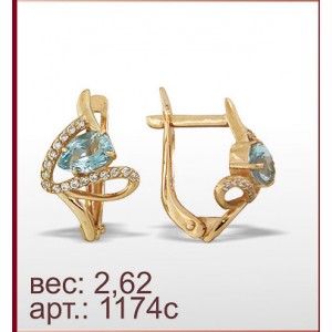 Серьги 1174с