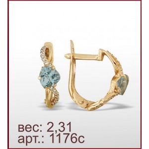 Серьги 1176с