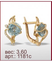 Серьги 1181с