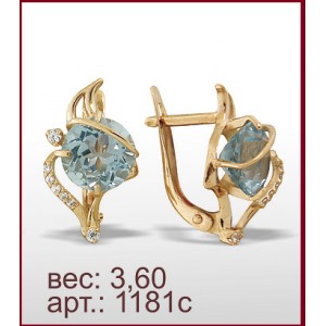 Серьги 1181с