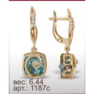 Серьги 1187с