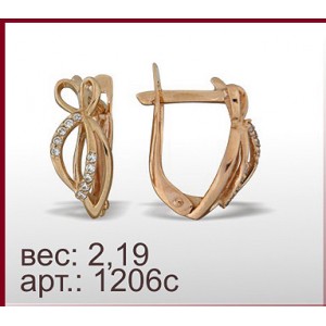 Серьги 1206с