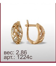 Серьги 1224с