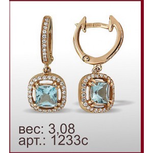 Серьги 1233с