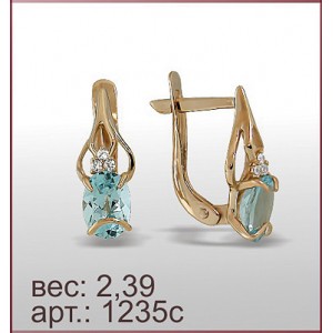 Серьги 1235с