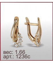 Серьги 1236с Серьги 1236с