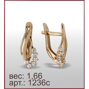 Серьги 1236с
