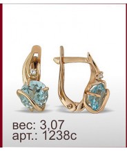 Серьги 1238с Серьги 1238с