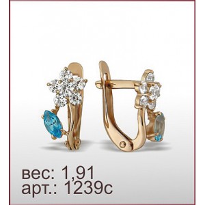 Серьги 1239с